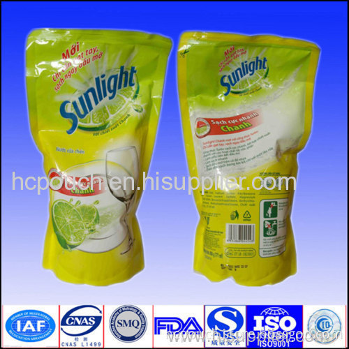Plastic Bag Laundry Detergent